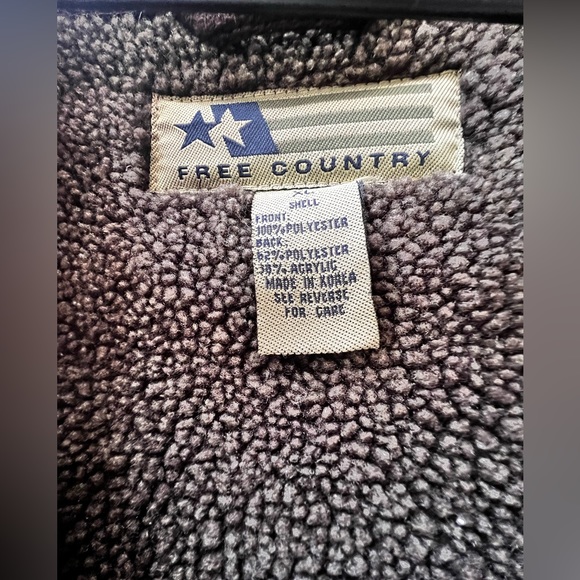 Luxe brown “suede” like feel men’s jacket, XL - Picture 4 of 4